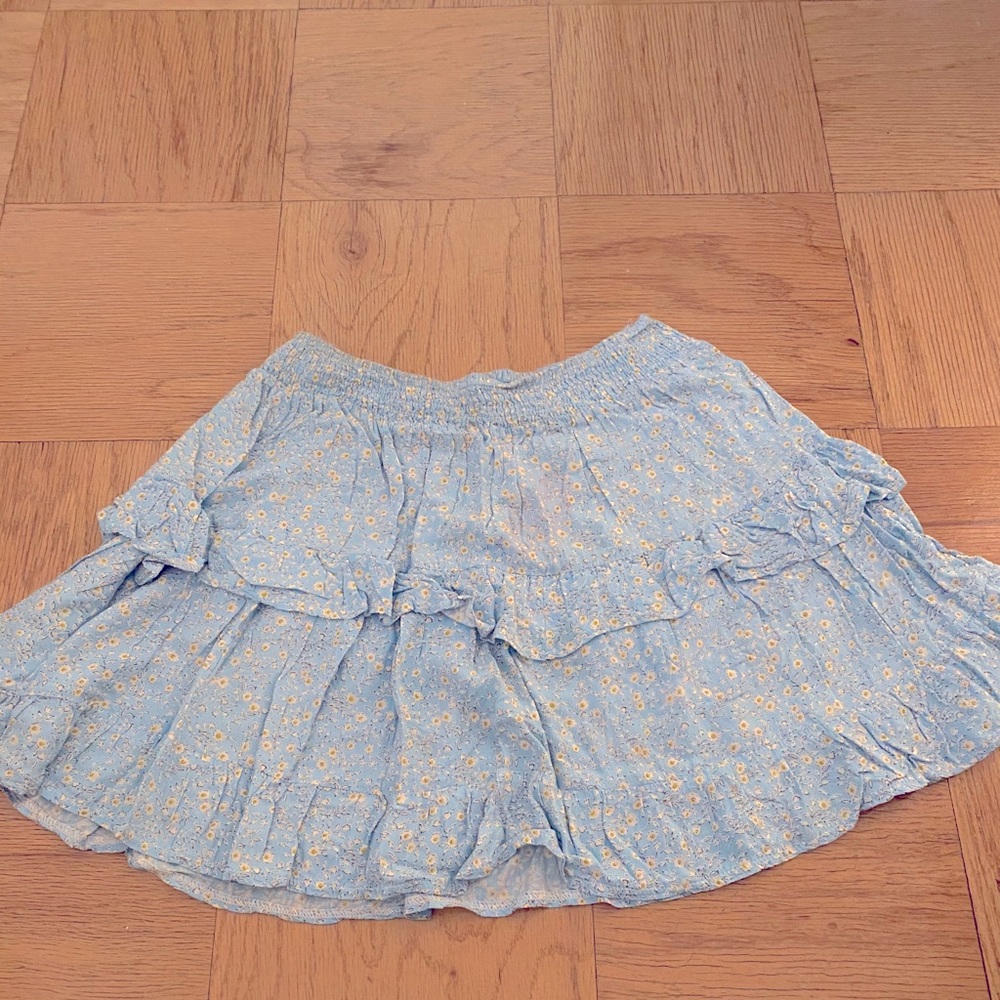 Mini flow skirt
